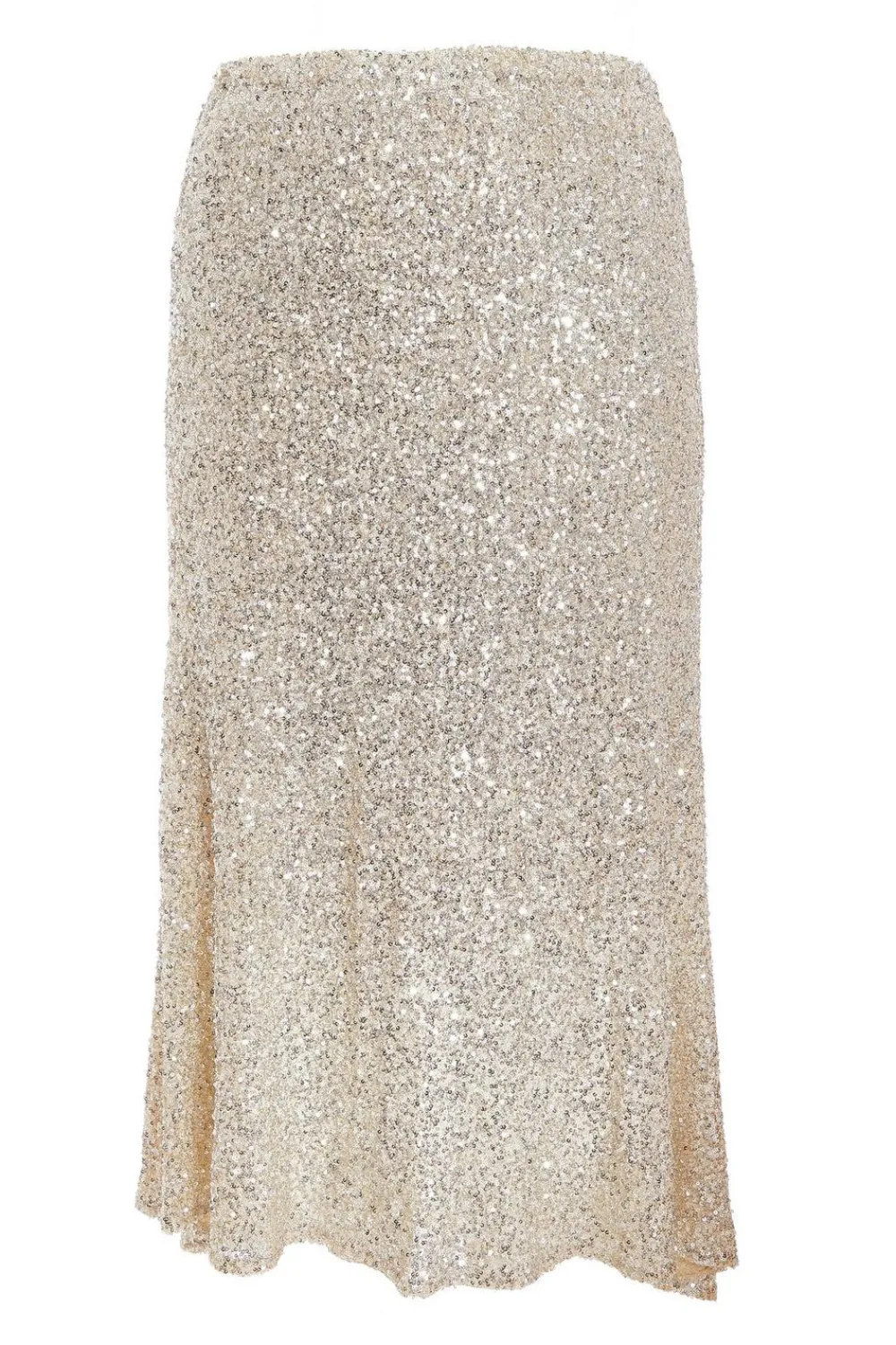 Quiz Skirts|Going Out>Curve Sequin Maxi Skirt