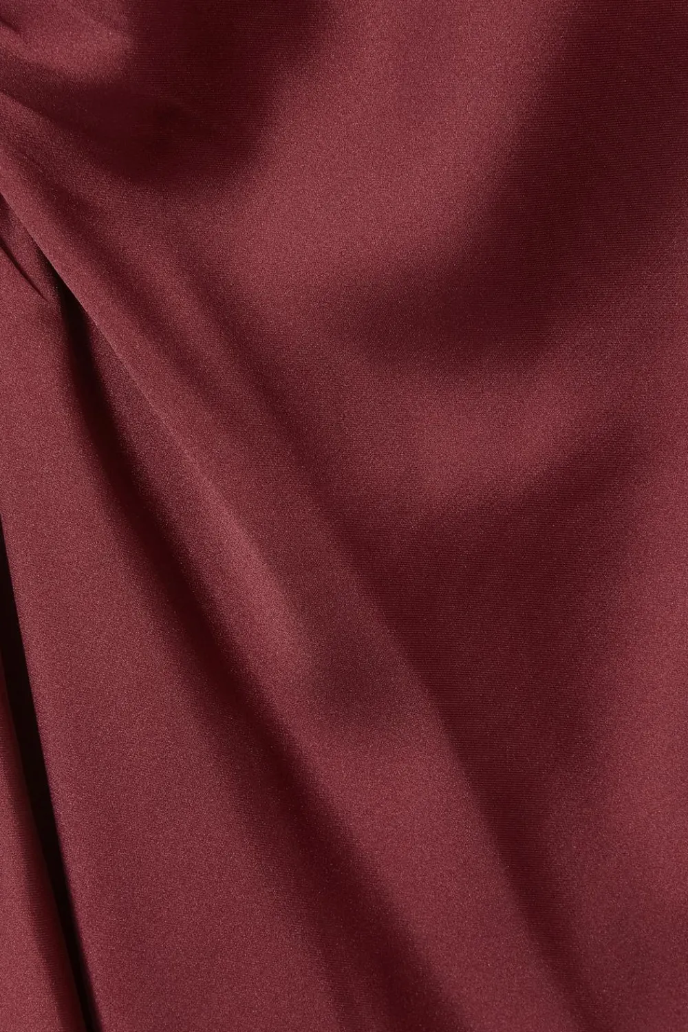 Quiz Day At The Races|Christening Guest>Curve Dark Red Satin Midaxi Dress