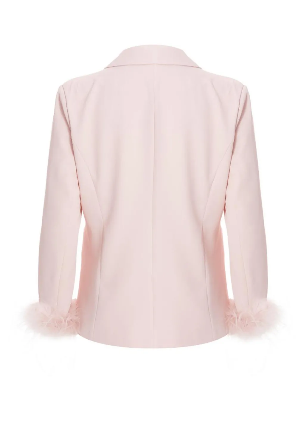 Quiz Day At The Races|Christening Guest>Curve Feather Trim Blazer