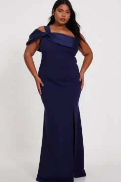Quiz Prom Dresses|Prom & Ball>Curve One Shoulder Maxi Dress