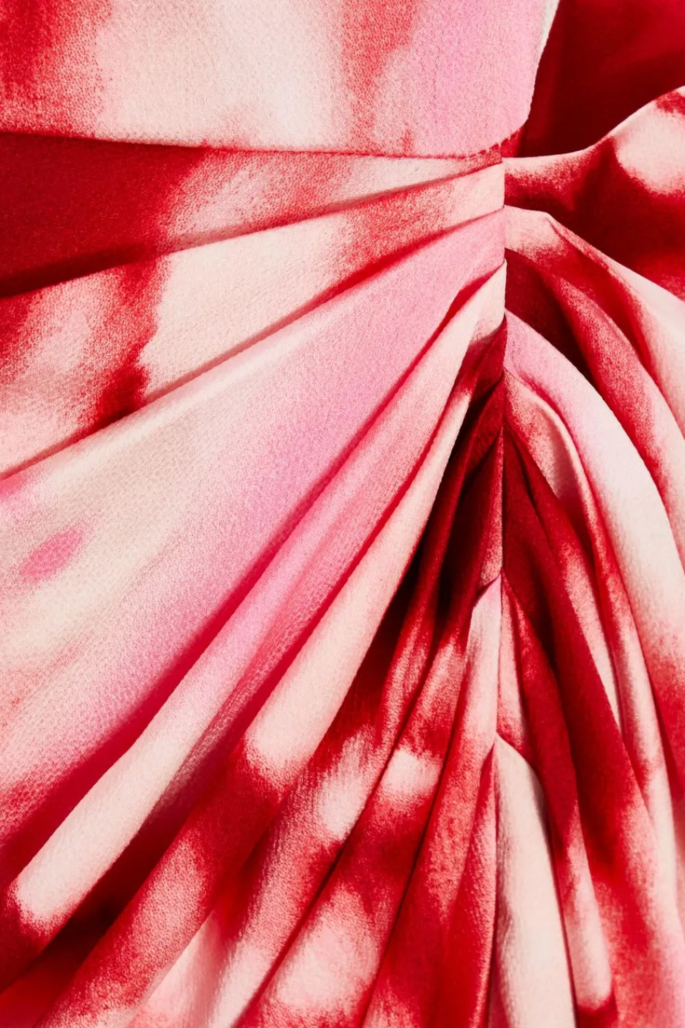 Quiz Summer Clothes|Wedding Guest Dresses>Curve Pink Satin Marble Print Midi Dress