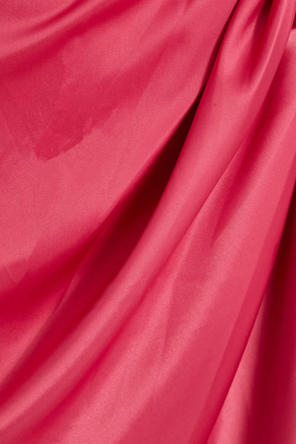 Quiz Wedding Guest Dresses|Summer Dresses>Curve Raspberry Satin Wrap Midi Dress