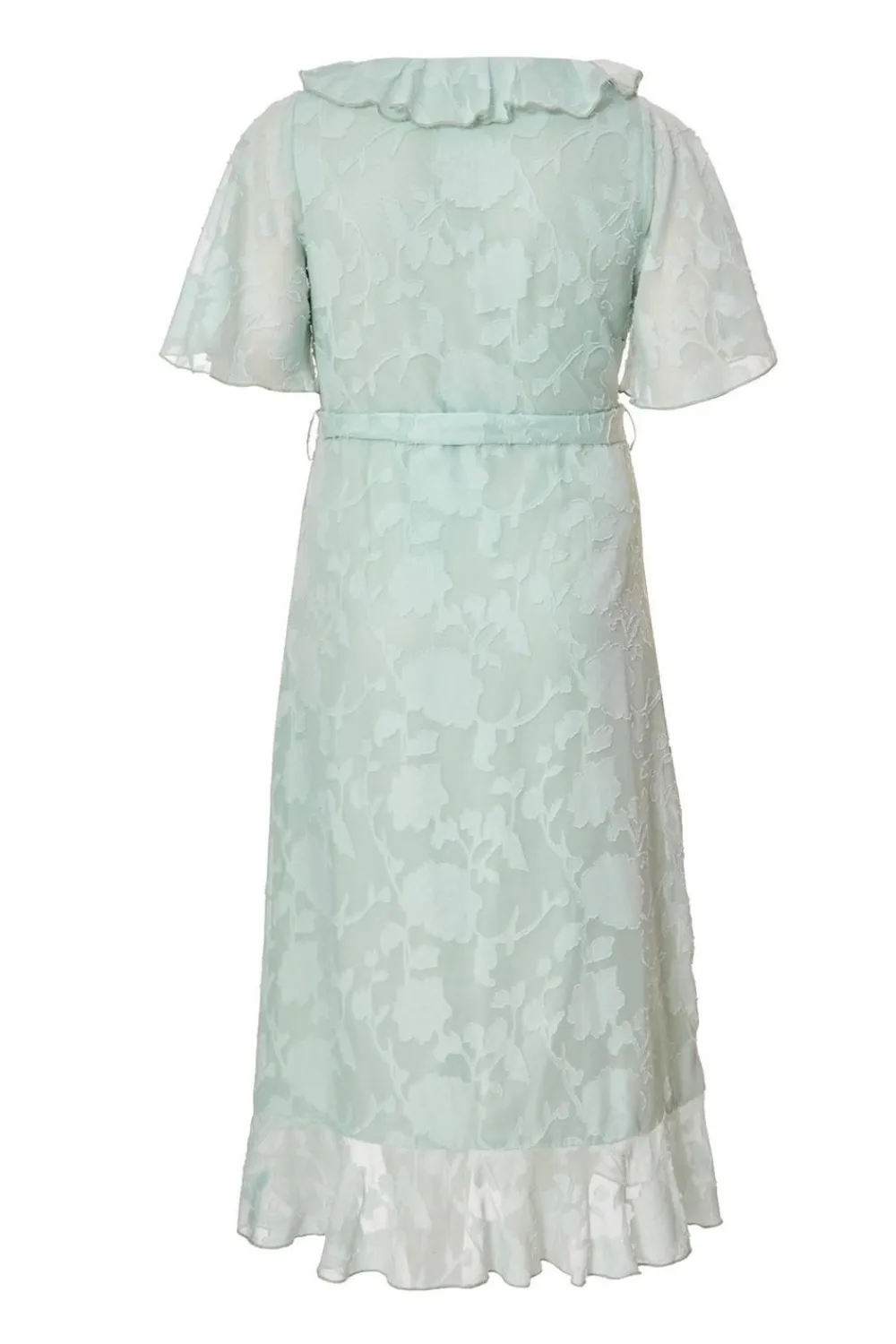 Quiz Day At The Races|Christening Guest>Curve Jacquard Frill Midaxi Dress