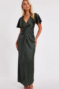 Quiz Evening Dresses|Christening Guest>Satin Midaxi Dress