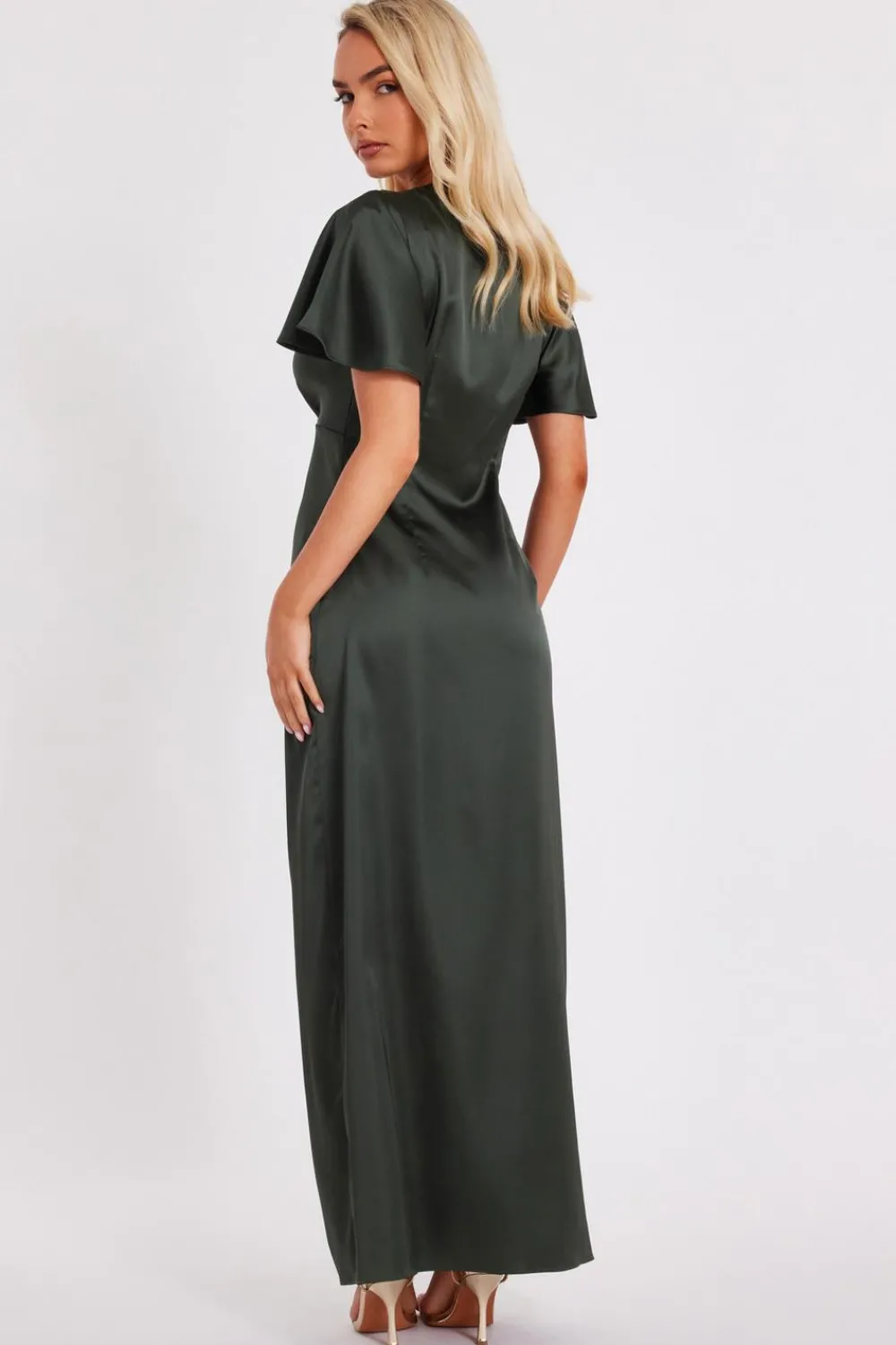 Quiz Evening Dresses|Christening Guest>Satin Midaxi Dress