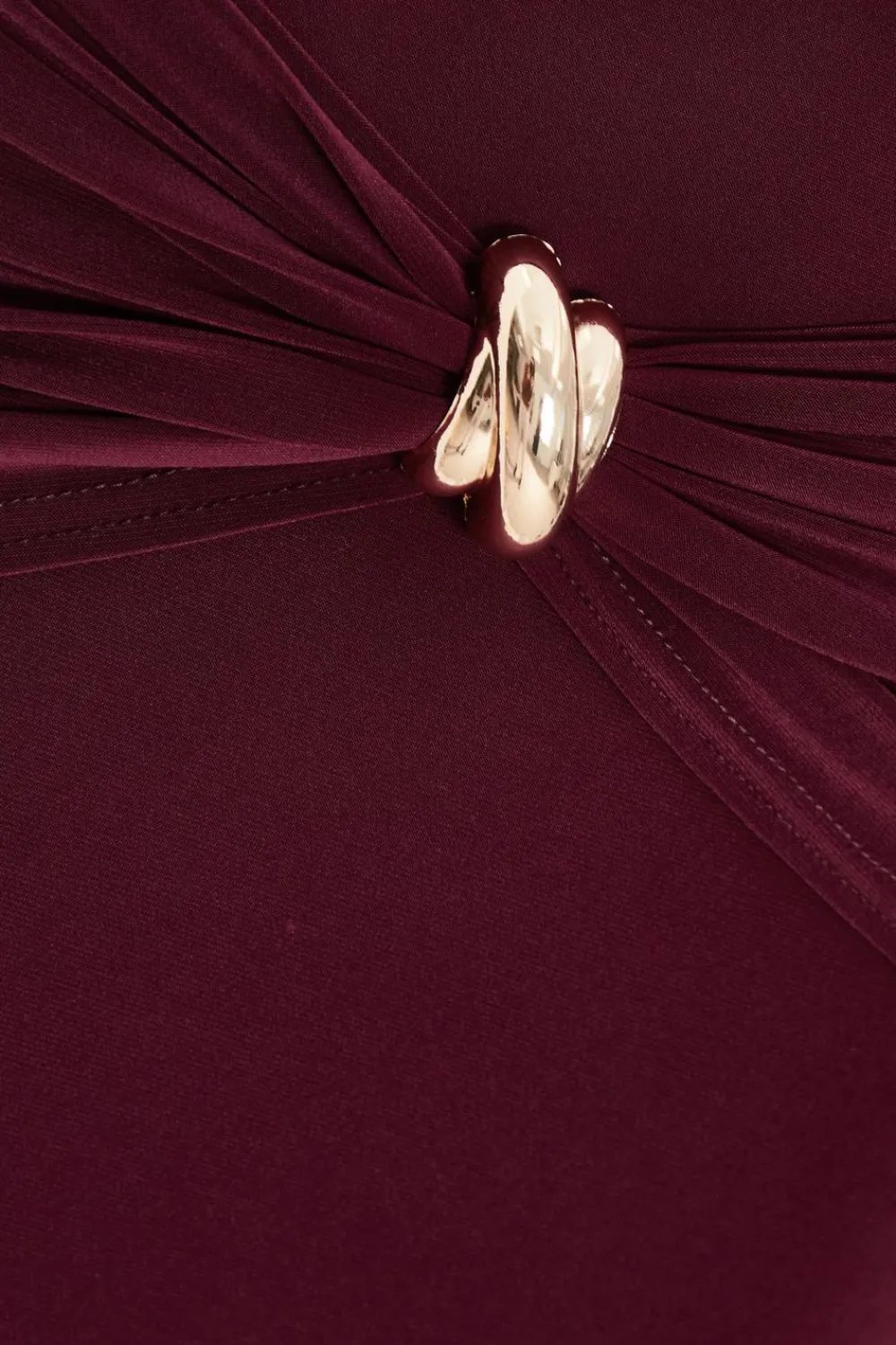 Quiz Trending: Red|Skirts>Dark Red Buckle Detail Maxi Skirt