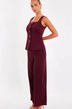 Quiz Waistcoat|Going Out Tops><noscript><img width=