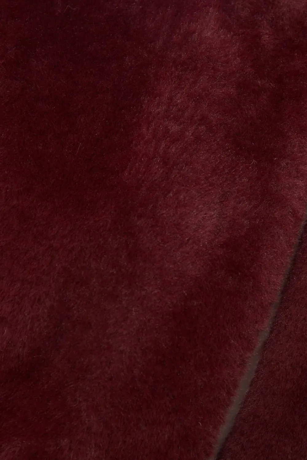 Quiz Occasion Cover-Ups|Capes & Ponchos>Dark Red Faux Fur Long Sleeve Cape