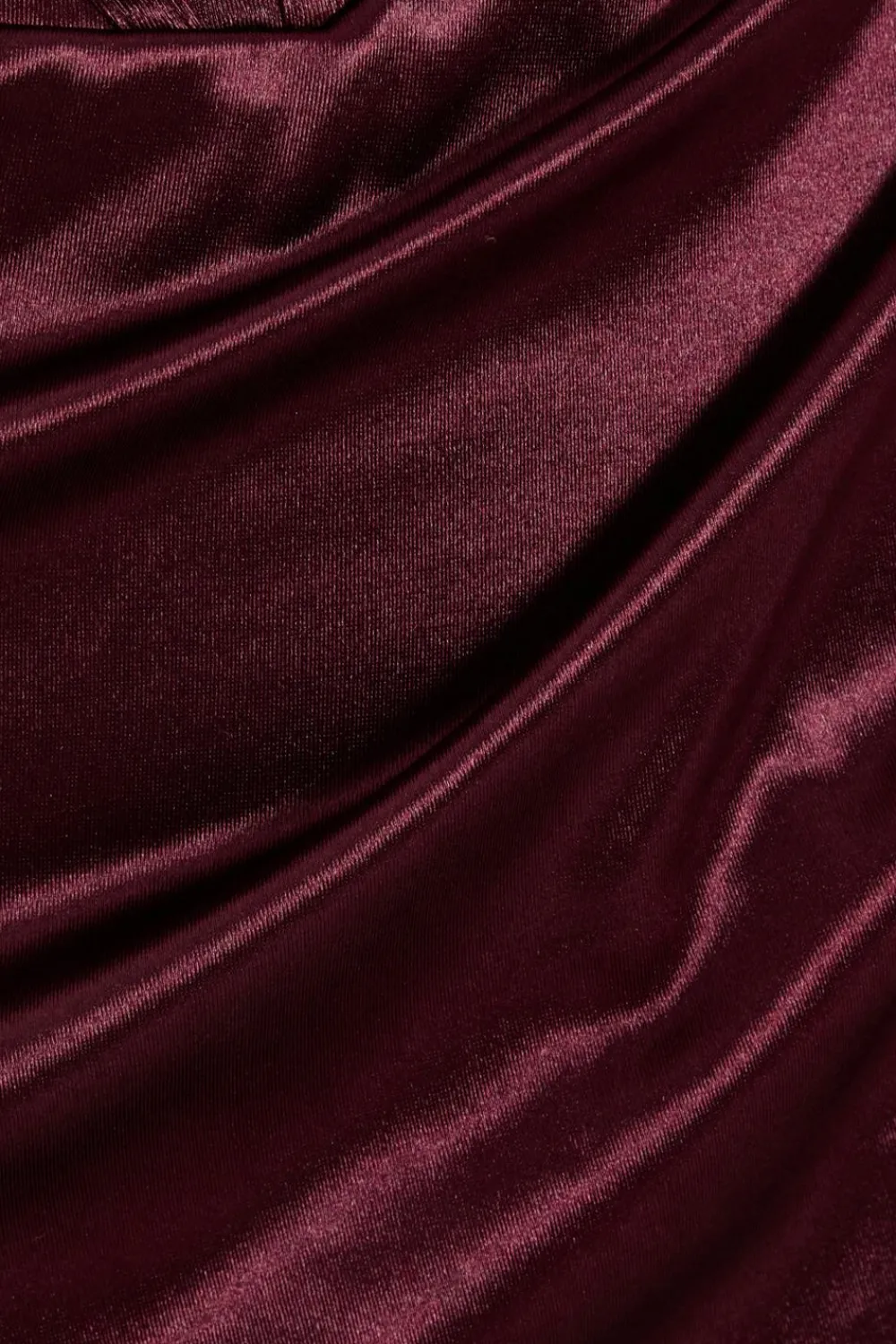 Quiz Evening Dresses|Trending: Red>Dark Red Satin Corset Midi Dress