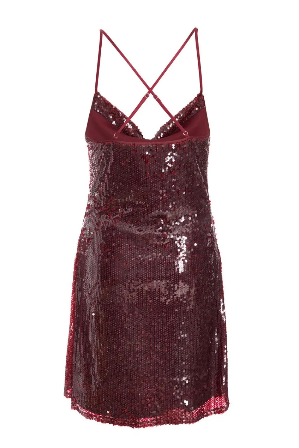 Quiz Trending: Red|Red Dresses>Dark Red Sequin Mini Dress