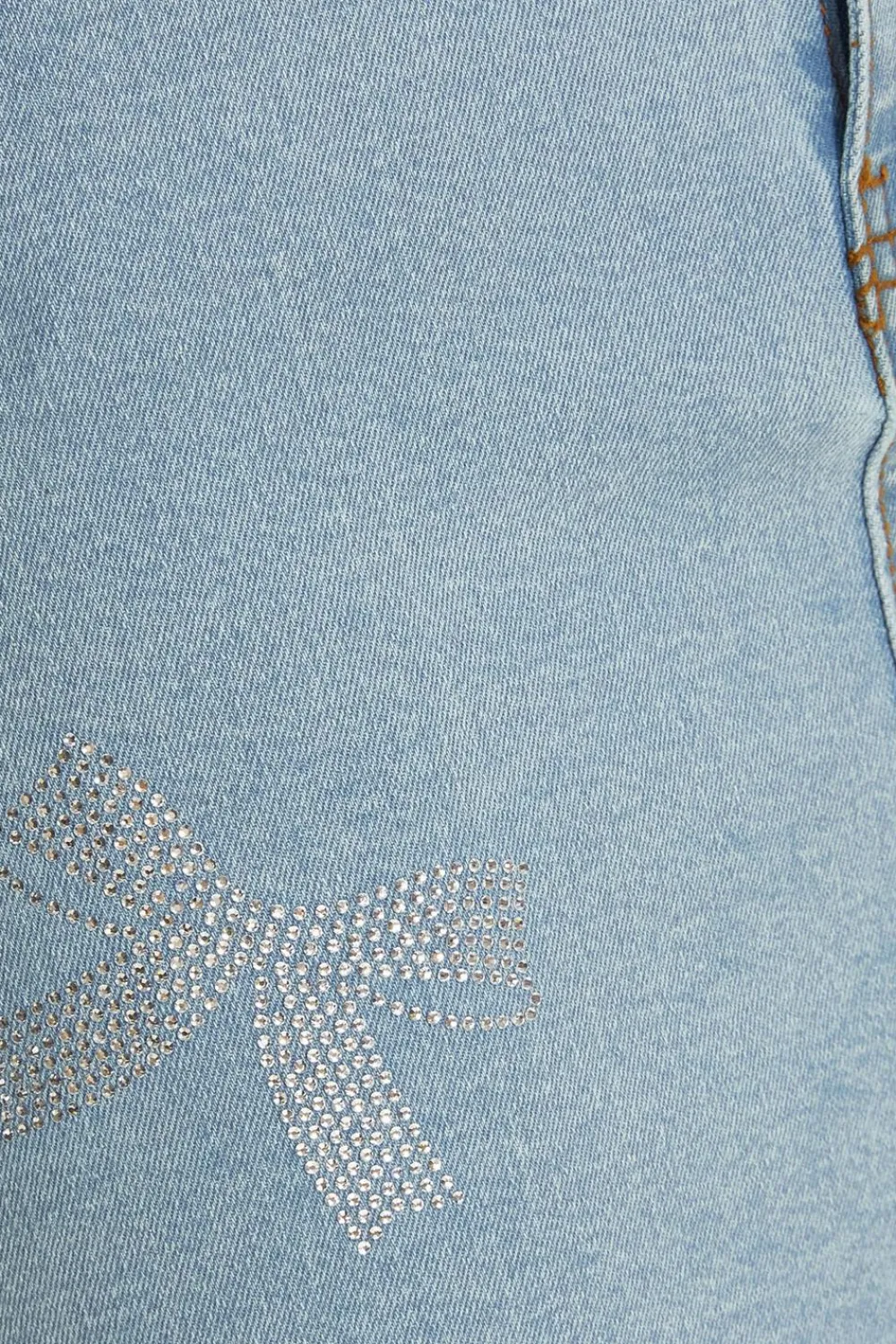 Quiz Summer Clothes|Skirts>Denim Bow Embellished Skirt