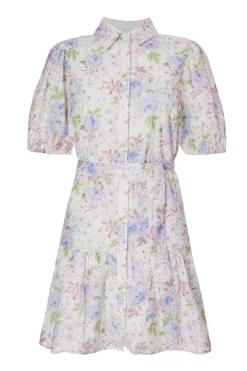 Quiz Summer Clothes|Holiday>Embroidered Floral Shirt Dress