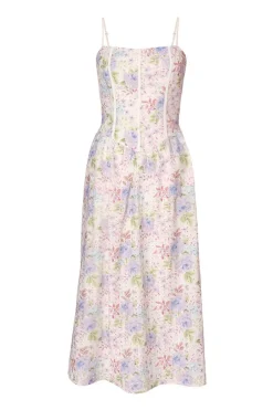 Quiz Day At The Races|Christening Guest>Floral Embroidered Midi Dress