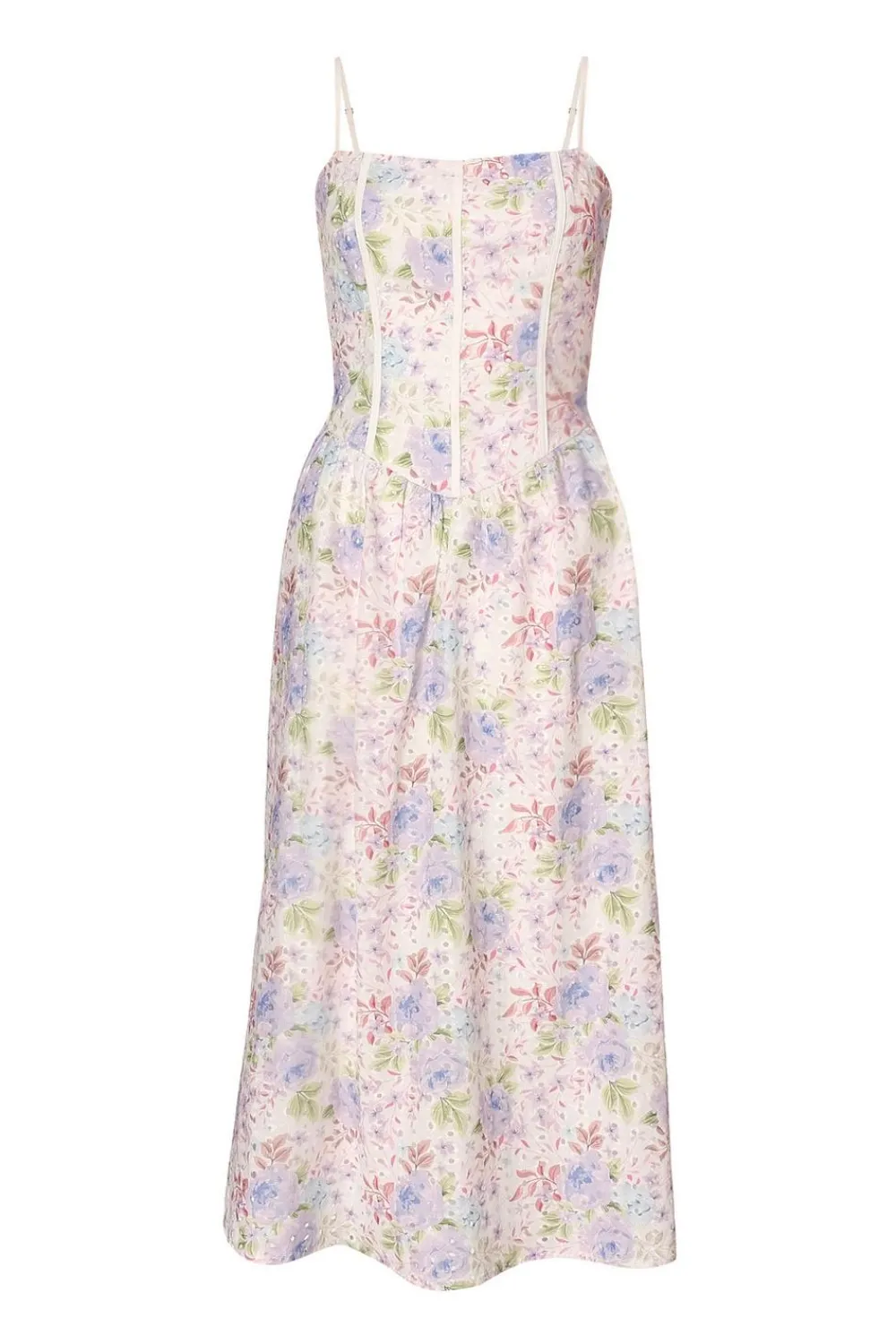 Quiz Day At The Races|Christening Guest>Floral Embroidered Midi Dress