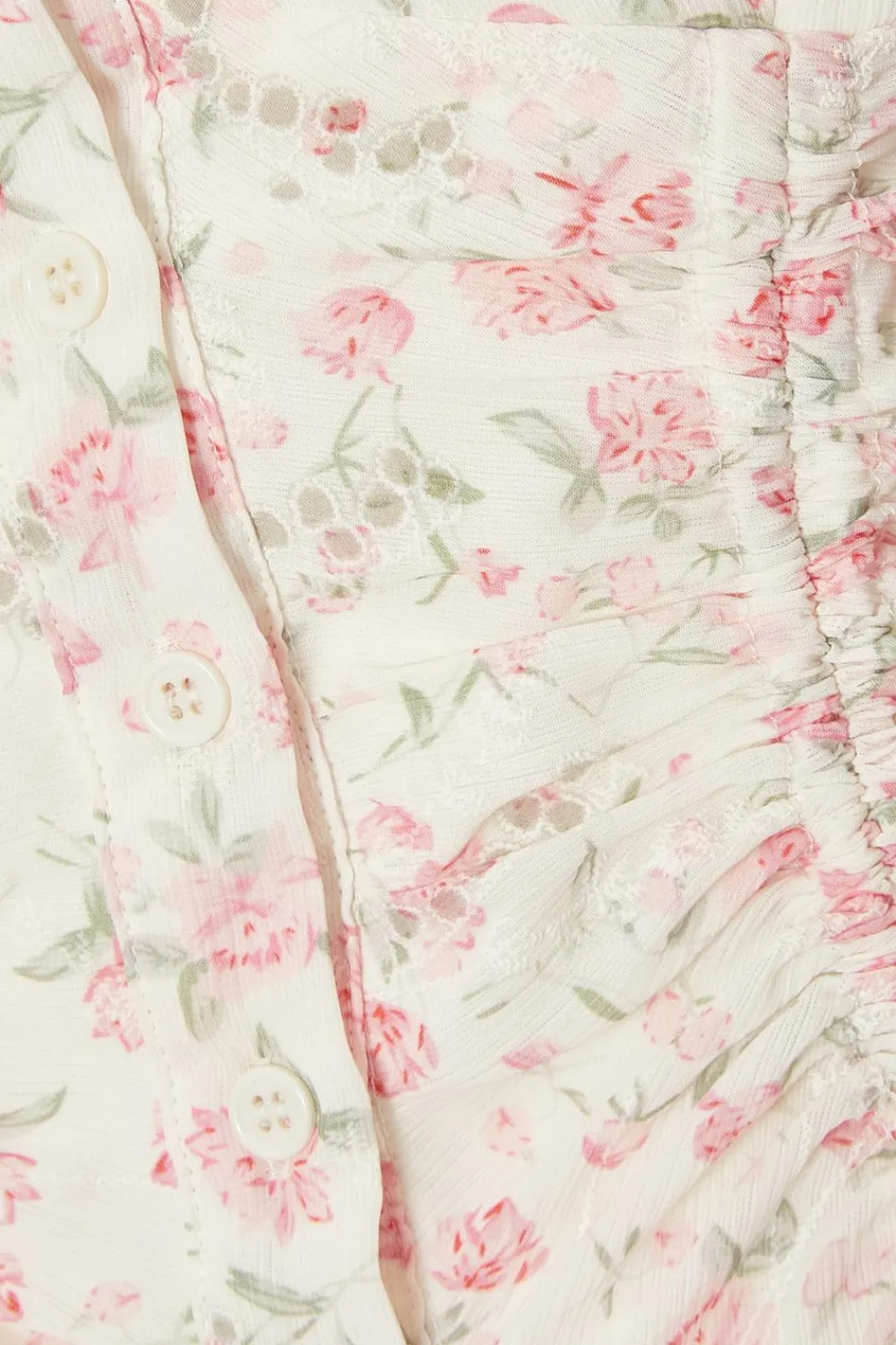 Quiz Summer Tops|Day Tops>Floral Print Ruched Top
