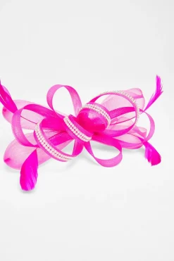 Quiz Wedding Accessories|Fascinators>Diamante Bow Fascinator