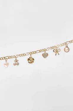 Quiz Jewellery|Holiday Accessories>Gold Charm Necklace