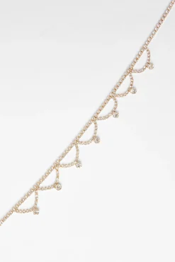 Quiz Jewellery|Occasion Jewellery>Diamante Scalloped Choker