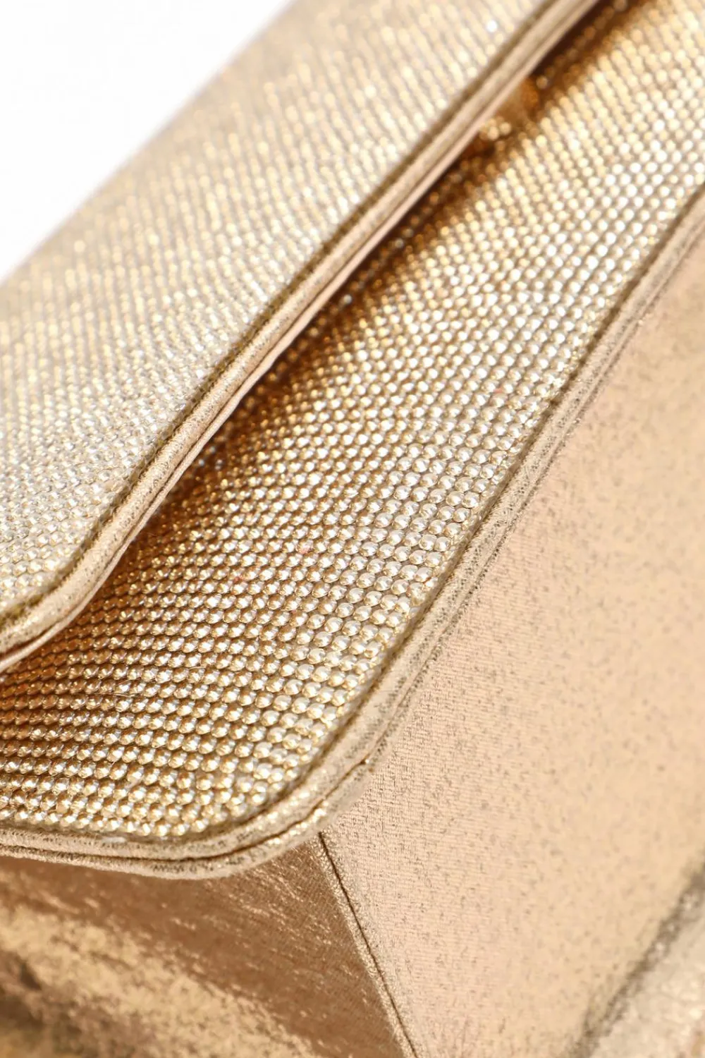 Quiz Bags|Shoe & Bag Sets>Gold Diamante Shoulder Bag