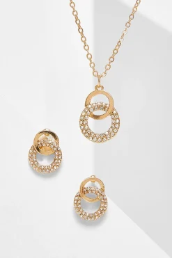 Quiz Jewellery Sets|Jewellery>Double Circle Jewellery Set