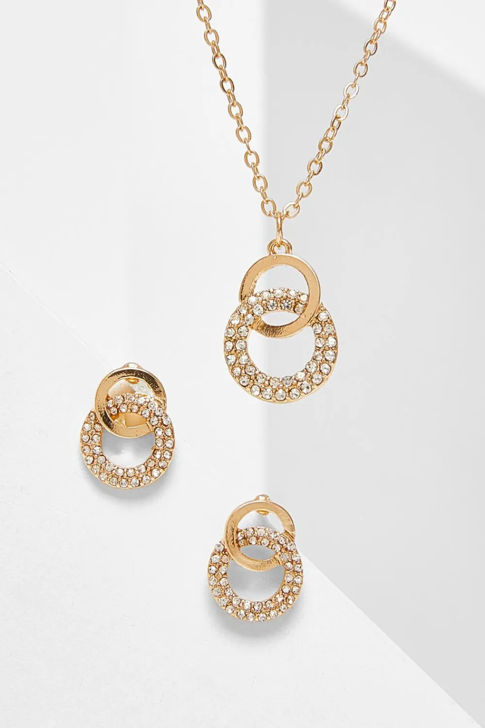 Quiz Jewellery Sets|Jewellery>Double Circle Jewellery Set
