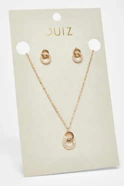 Quiz Jewellery Sets|Jewellery>Double Circle Jewellery Set