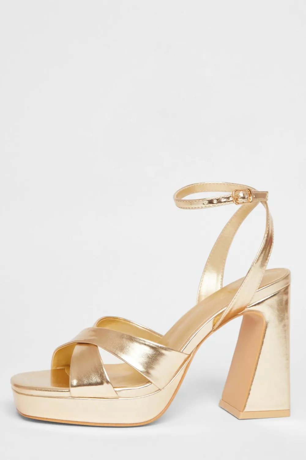 Quiz Platforms|Heels>Faux Leather Platform Heels