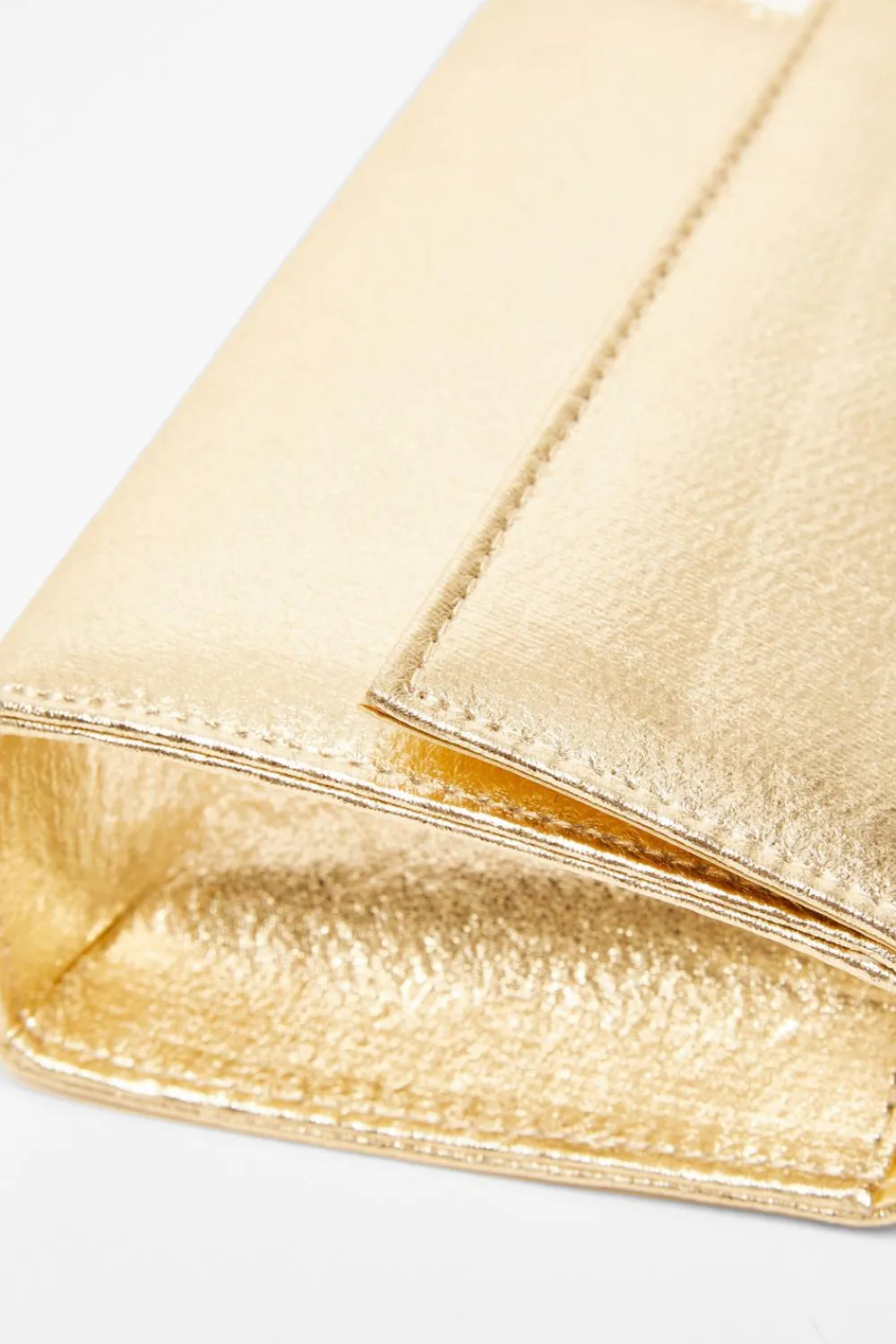 Quiz Wedding Accessories|Bags>Gold Foil Top Handle Bag