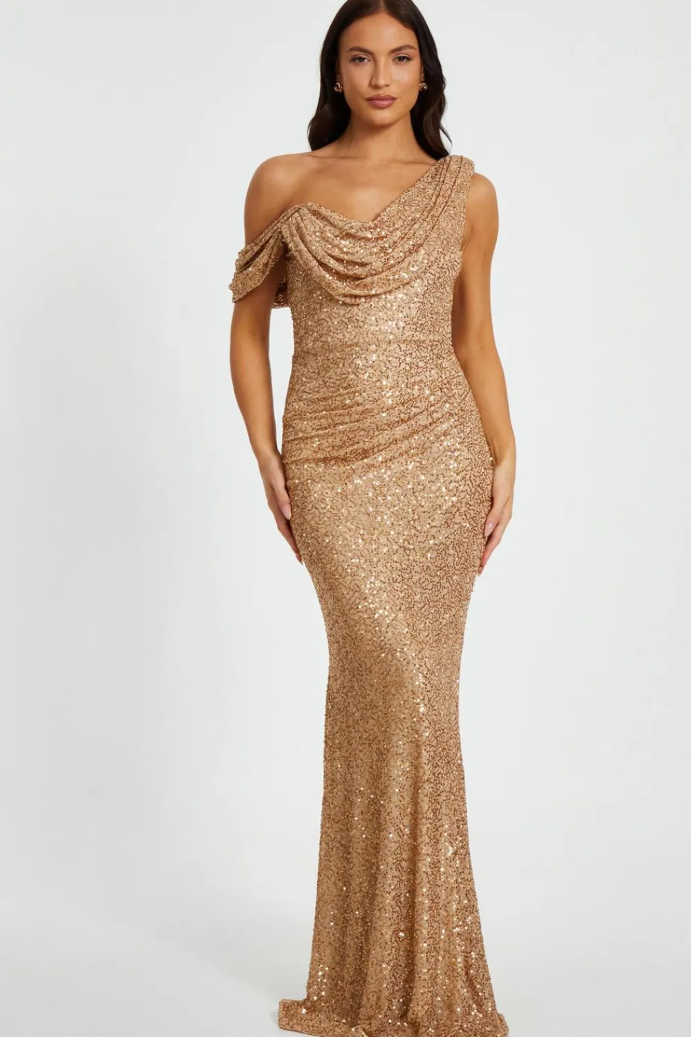 Quiz Prom Dresses|Prom & Ball>Sequin Drop Shoulder Maxi Dress
