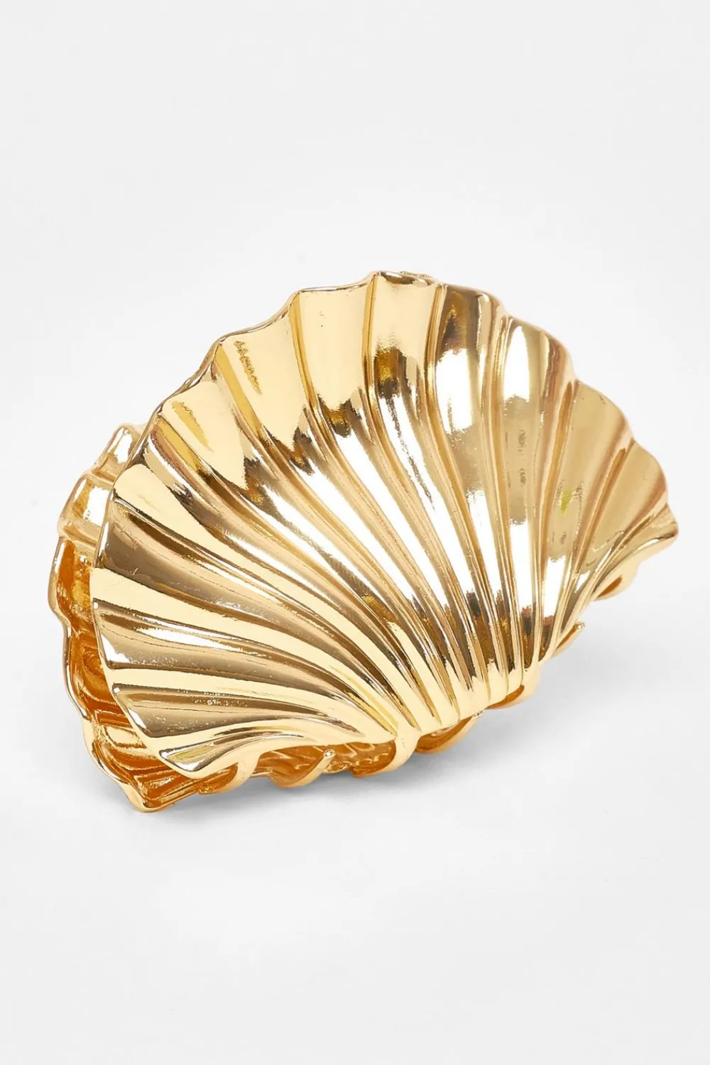 Quiz Holiday Accessories|Hair Accessories>Gold Shell Hair Claw