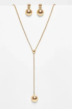 Quiz Jewellery Sets|Jewellery>Gold Sphere Jewellery Set