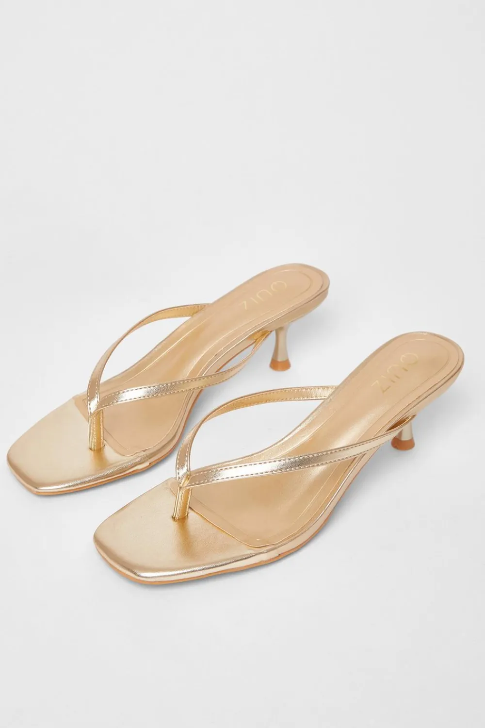 Quiz Holiday Shoes|Heels>Toe Post Heels