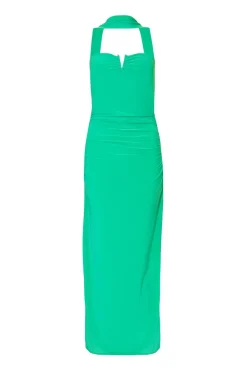 Quiz Day At The Races|Christening Guest>Collar Detail Ruched Midaxi Dress