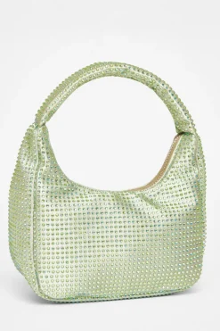 Quiz Bags>Diamante Mini Bag