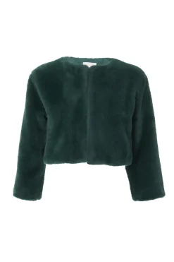Quiz Occasion Cover-Ups|Capes & Ponchos>Faux Fur Long Sleeve Cape