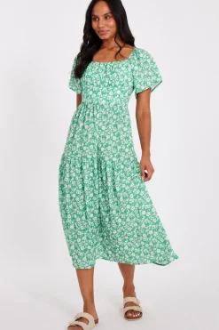 Quiz Summer Clothes|Holiday>Floral Print Midi Dress