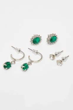 Quiz Jewellery|Earrings>Jewel Earring Set