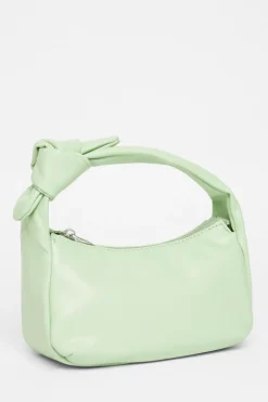 Quiz Bags|Shoe & Bag Sets>Knot Mini Top Handle Bag