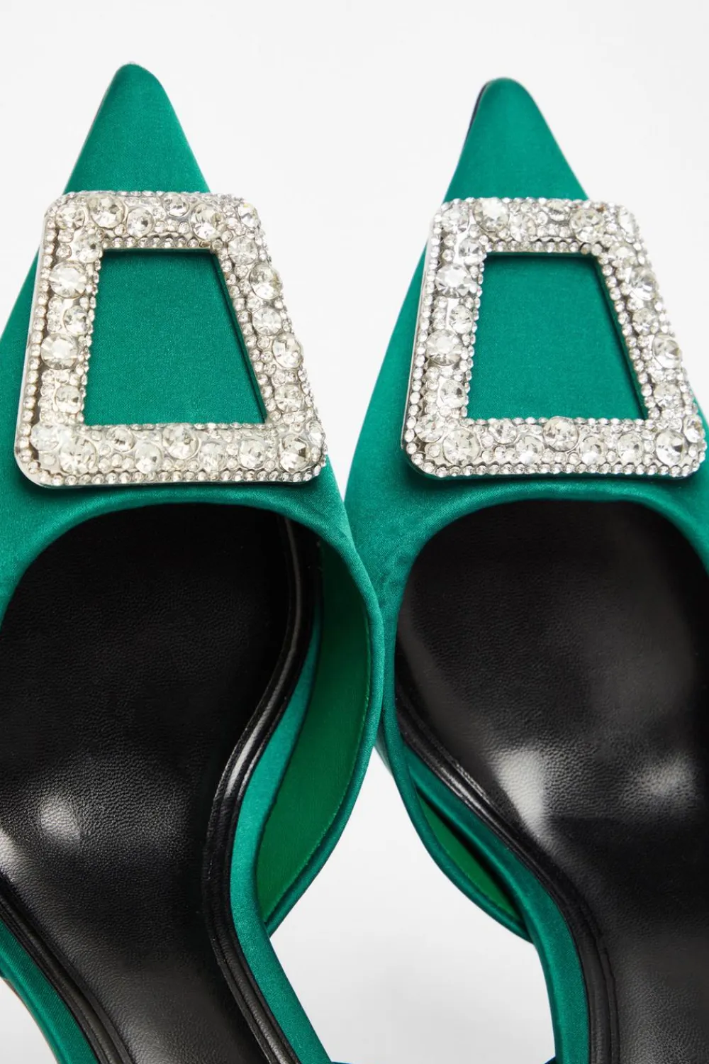 Quiz Occasion Shoes|Heels>Satin Brooch Court Heels