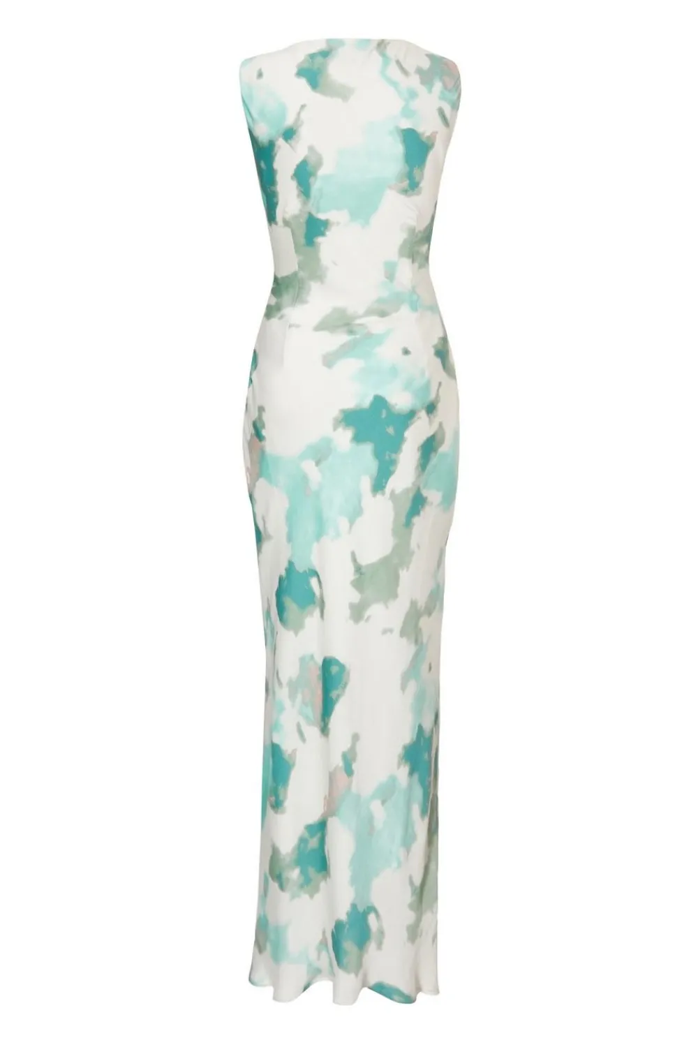 Quiz Evening Dresses|Day At The Races>Green Satin Marble Midaxi Dress