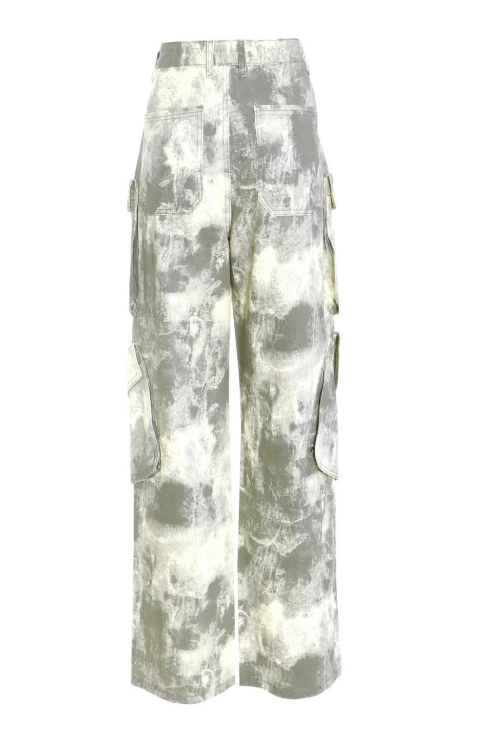 Quiz Summer Clothes|Casual Clothing>Grey Camo Print Cargo Trouser