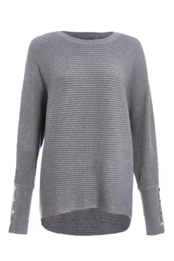 Quiz Jumpers|Everyday Essentials>Light Knit Buttoned Jumper