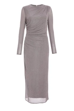 Quiz Prom & Ball|Evening Dresses>Mesh Diamante Maxi Dress