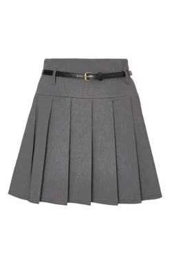 Quiz Workwear|Skirts>Pleated Mini Skirt