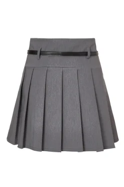 Quiz Workwear|Skirts>Pleated Mini Skirt
