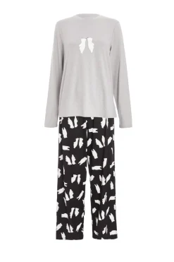 Quiz Nightwear>Grey Polar Bear Pyjama Set