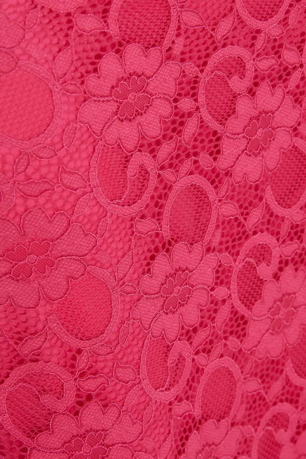 Quiz Summer Clothes|Skirts>Hot Pink Lace Midaxi Skirt
