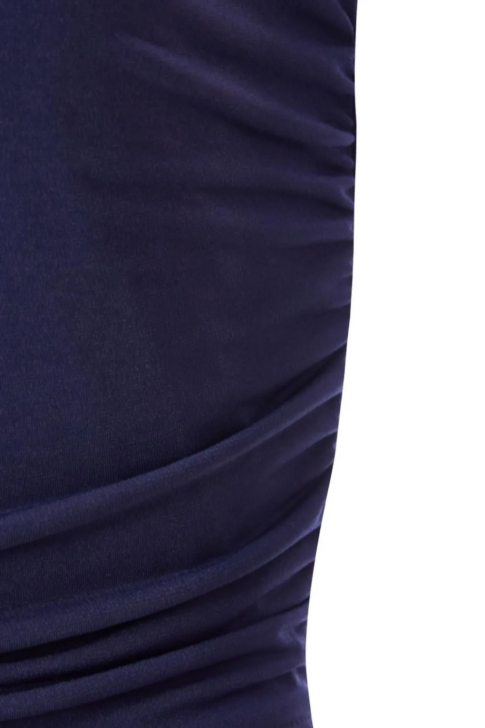 Quiz Going Out Tops|Crop Tops>Indigo Buckle Detail Cropped Top
