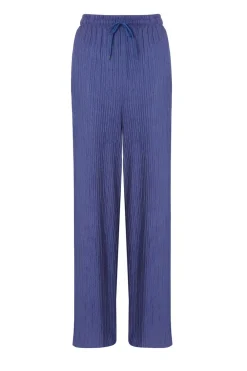 Quiz Trousers|Summer Clothes>Textured Palazzo Trousers