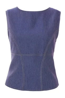 Quiz Going Out Tops|Day Tops>Tie Back Top